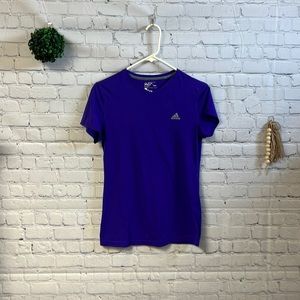 Medium PURPLE Adidas t shirt